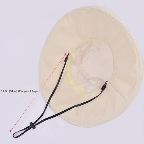 Summer Sun Bucket Hats for Women Wide Brim Packable Beach Hat for Hiking Beach Fishing Summer Safari in Saudi Arabia