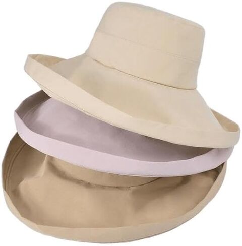 Summer Sun Bucket Hats for Women Wide Brim Packable Beach Hat for Hiking Beach Fishing Summer Safari in Saudi Arabia