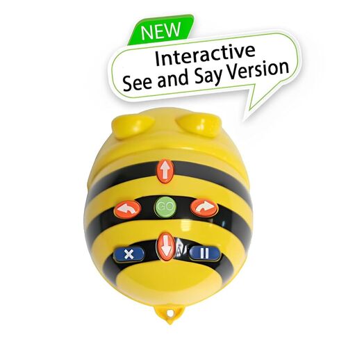 الترميز الأساسي للمبتدئين: انظر وقل إصدار Bee-Bot Floor Robot - مثالي لأداة التدريس المدرسية والمنزلية in Saudi Arabia