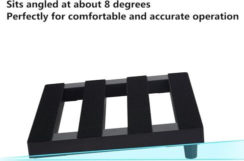 14"x 10.6" Guitar Pedal Board with Built-in Power Supply Aluminum Alloy Pedalboard with Carry Bag (PPB-14D) in Kuwait