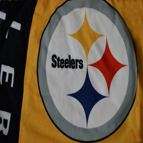 Mens Pittsburgh Steelers One Piece Union Suit Hooded Pajama in Saudi Arabia