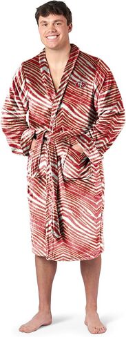 رداء حمام رجالي ناعم وحريري بنمط الحمار الوحشي من Northwest Zubaz X NFL Team in Saudi Arabia