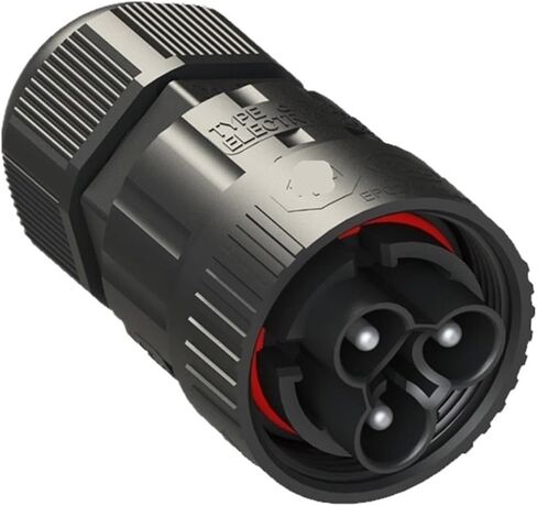 Three-core male end EP series aviation power connector outdoor lighting waterproof LED connector in Saudi Arabia