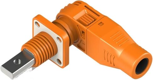 Positive + negative energy storage cabinet high current connector connector 130A single core energy storage high power connector energy(Orange) in Kuwait