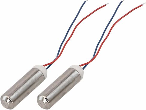 Vibration Motor 7x25mm Rated voltage: 3.7V 5V Coreless Vibrator Motor for DIY, Replacement for Electric Toothbrush, 2 Pack in Kuwait