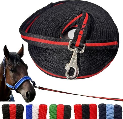 perixir Lunge Line for Horse, Premium Equine Lunge Line with Swivel Bolt Snap for Accurate Equestrian Training, Competition, and Daily Use, 26 ft (8 Meters) in Saudi Arabia