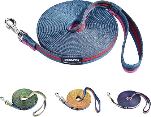 Lunge Line for Horse, Equine Lunge Line with Solid Swivel Alloy Trigger Buckle for Accurate Equestrian Training, Competition and Daily Use, 26ft/8m (Black-Blue-Beige-Green) in Kuwait