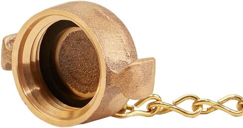Brass Rocker Lug 1" NH Cap with Chain in Kuwait