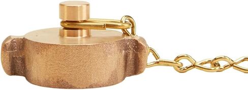 Brass Rocker Lug 1" NH Cap with Chain in Kuwait