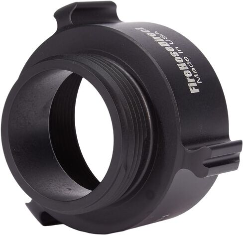 Aluminum 3" Female NPT to 2 1/2" Male NH Fire Hose Adapter in Kuwait