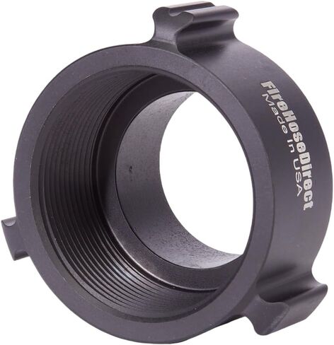 Aluminum 3" Female NPT to 2 1/2" Male NH Fire Hose Adapter in Kuwait