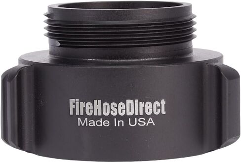 Aluminum 3" Female NPT to 2 1/2" Male NH Fire Hose Adapter in Kuwait