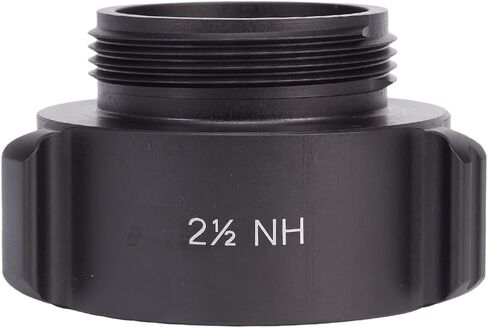 Aluminum 3" Female NPT to 2 1/2" Male NH Fire Hose Adapter in Kuwait