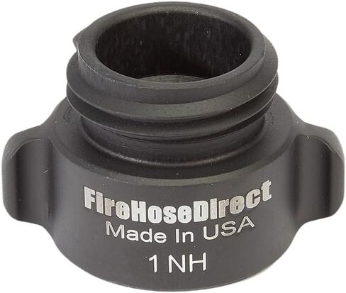 Aluminum Garden Hose Thread Female to 1" Male NH Adapter in Kuwait