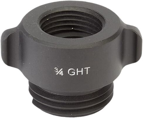 Aluminum Garden Hose Thread Female to 1" Male NH Adapter in Kuwait