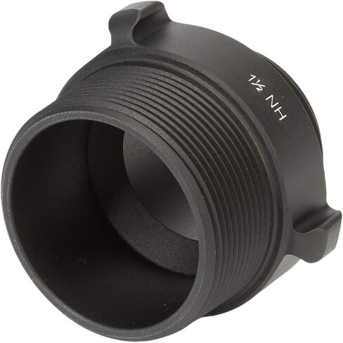 FireHoseDirect Aluminum 2 inch NPT to 1 1/2 inch NH Double Male Fire Hose Adapter in Kuwait
