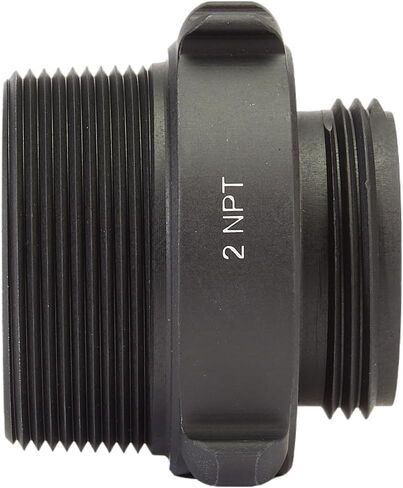 FireHoseDirect Aluminum 2 inch NPT to 1 1/2 inch NH Double Male Fire Hose Adapter in Kuwait