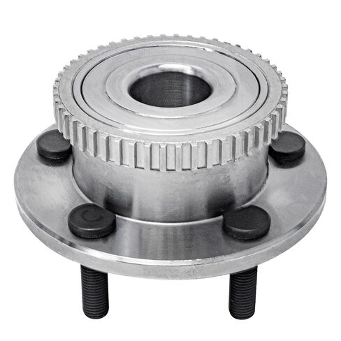 Detroit Axle - FWD Rear Wheel Bearing Hub for 2011-2018 Ford Fiesta [Except ST Model], 2012 2013 2014 2015 2016 2017 Wheel Bearing and Hub Assembly Replacement in Saudi Arabia