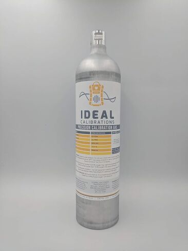 4-مزيج الغاز لـ RKI GX-2001، GX-2003، GX-2009، GX-2012، GX-3R، GX-3R Pro، GX-6000، جهاز تتبع الغاز (58 لتر) in Kuwait