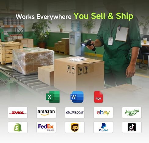 Thermal Shipping Labels 4x6, 500 Sheets Fanfold Direct Thermal Labels, Perforated & Strong Adhesive Mailing Labels Compatible with Rollo, MUNBYN, Nelko, Zebra Printer (Commercial Grade) in Saudi Arabia