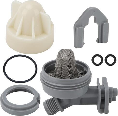 7187065 Water Softener Nozzle & Venturi Assembly for Kenmore, Morton, GE, Whirlpool, NorthStar, Rheem, EcoWater, Bosch, TapworksI, Viessmann, Trrnnity - Replaces 7214969, 7165704, 7238450, WS15X10027 in Kuwait