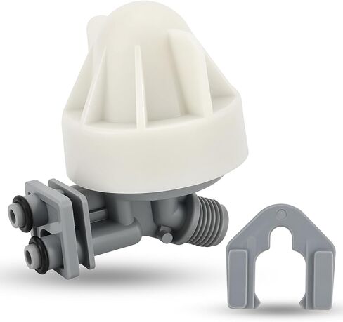 7187065 Water Softener Nozzle & Venturi Assembly for Kenmore, Morton, GE, Whirlpool, NorthStar, Rheem, EcoWater, Bosch, TapworksI, Viessmann, Trrnnity - Replaces 7214969, 7165704, 7238450, WS15X10027 in Kuwait