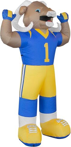 Los Angeles Rams Inflatable Mascot in Saudi Arabia