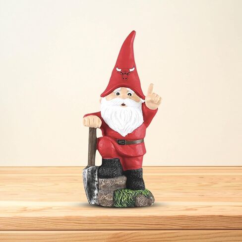 FOCO Chicago Bulls NBA 10.5 Inch Shovel Time Garden Gnome in Saudi Arabia