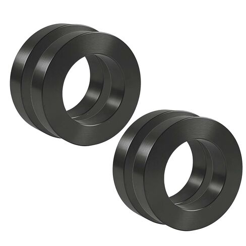4 قطع من مغناطيس حلقة الفريت | OD2.35 × ID1.25 بوصة × 0.39 بوصة سمك | مغناطيس دونات سيراميك كبير بفتحة | مغناطيسات مستديرة للحرف اليدوية | العلوم الصناعية in Kuwait