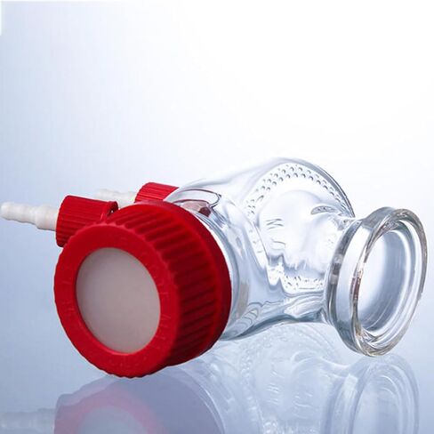 غرفة التفاعل الكهروكيميائي، مفاعل زجاجي ثنائي الخلية عالي البورسليكات من النوع H، سعة 100 مل فردي/200 مل إجمالي، وصلات جانبية ذات 14 منفذًا، مع غشاء تبادل البروتون ومنفذ برجي in Kuwait