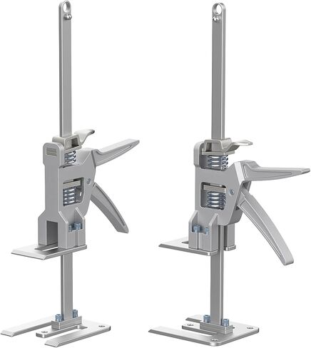 مجموعة رافعة ذراع موفرة للعمالة مكونة من قطعتين لوضع بلاط الحائط، والأبواب، والنوافذ، والخزائن، والتركيب، ورفع الأثاث، ورفع الحوائط الجافة، وأدوات الرفع (15.7) (فضي، 15.7) in Kuwait