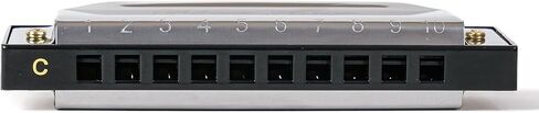 Blues Harp Diatonic Harmonica, 10-Hole Key of C, Beginner Harmonica for Students & Adults, with Protective Case in Kuwait