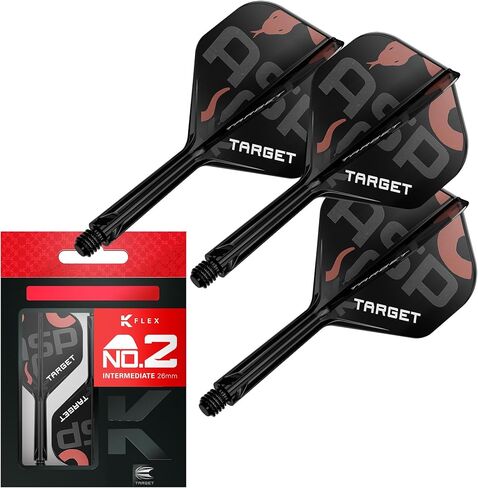 الهدف السهام ناثان أسبينال ك. حزمة من 3 kflex جميع في رحلة واحدة ، Player Edition سهام الملحقات | K-Flex Dart جذع قصير/وسيط/متوسط in Kuwait