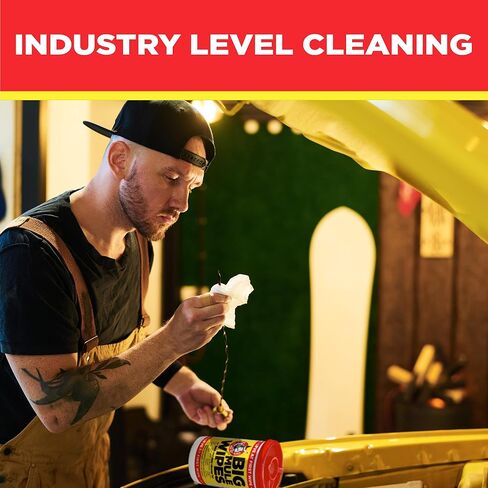 XL Heavy-Duty Cleaning Wipes – All-Purpose Wipes for Garage, Grease, Ink, Paint & More – Home Cleaning, Car Interiors, Indoor and Outdoor Surfaces in Saudi Arabia