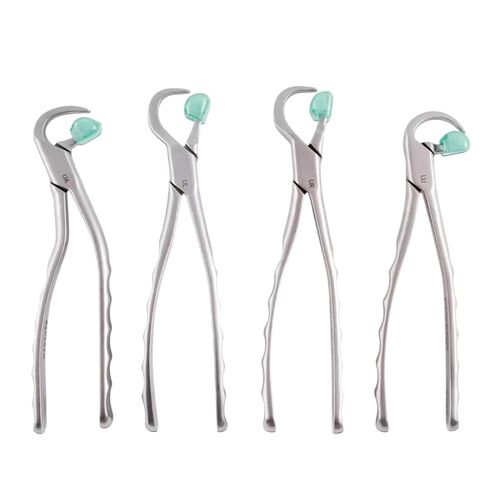 Premium Dental Forceps Set - 4 Piece Standard Series Precision Grip Instruments - Professional Grade Stainless Steel Hand Tool Kit in Saudi Arabia