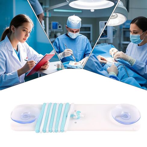 Knot Tying Cards - Portable Knot Tying | Knitting Boards, Arts & Crafts Accessories for Surgical Student, Doctor, Classroom, Laboratory in Saudi Arabia