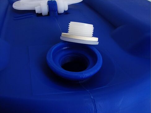 أسطوانة تخزين مياه الطوارئ سعة 15 جالون، أزرق - جديد! - محاصر! in Kuwait