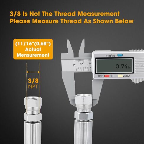 مجموعة خرطوم هيدروليكي 3/8 بوصة، 12 بوصة، مع تركيبات دوارة أنثى 3/8 بوصة JIC 37 درجة (طرفين)، SAE 100R2AT 2 سلك جديلة، 4785 رطل لكل بوصة مربعة، -40 درجة فهرنهايت إلى +250 درجة فهرنهايت in Kuwait