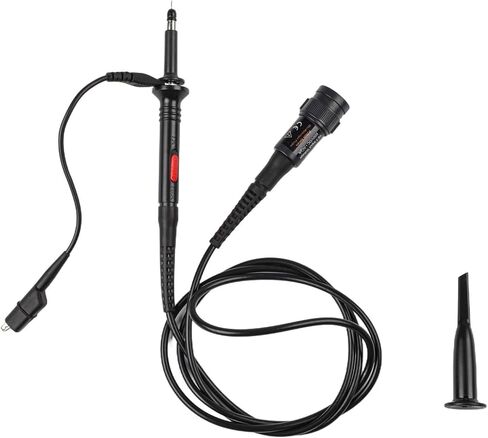 Oscilloscope Probe Kit 60MHz X1 X10 Attenuation with Crocodile Clip BNC Interface with Digital Virtual Handheld Oscilloscopes for Accurate Measurement in Kuwait