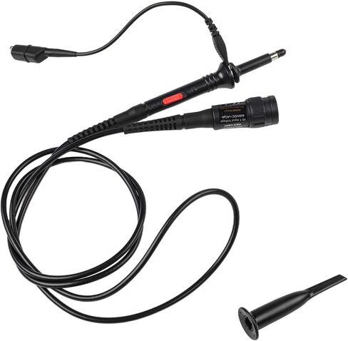 Oscilloscope Probe Kit 60MHz X1 X10 Attenuation with Crocodile Clip BNC Interface with Digital Virtual Handheld Oscilloscopes for Accurate Measurement in Kuwait