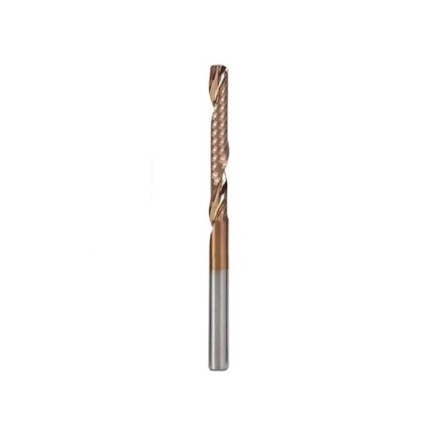1pcs Solid Carbide CNC Spiral O Single Flute End Mill 1/8 Inch Shank 1 Down Cut Cutters Titanium Coating Engraving Bit(3.175x2x10x40mm) in Saudi Arabia