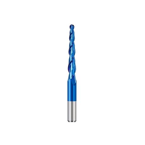 1pcs Tapered Ball Nose End Mill 2 Flute 3.175/4/6/8mm Shank Engraving Bit Spiral Router for Woodworking(R1.0x15x3.175x38) in Saudi Arabia