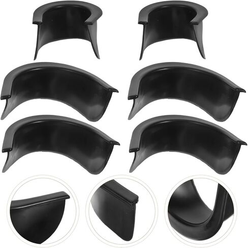 ibasenice Replaceable Billiard Pocket Liner 6Pc Durable Pool Table Pocket Liners Small Snooker Hole Inserts Protective Pool Table Accessories Kit in Saudi Arabia
