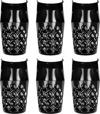 6 Pack Pool Table Pockets, Large Capacity Replacement Pockets for Billiard Tables, Heavy Duty Plastic Web Pocket (Set of 6) in Kuwait