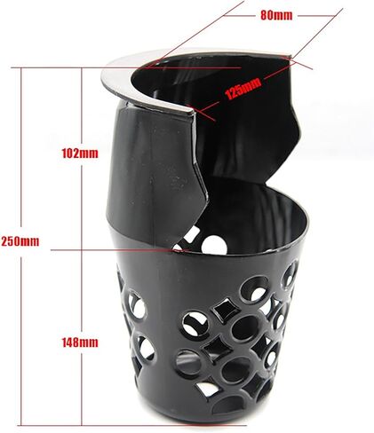 6 Pack Pool Table Pockets, Large Capacity Replacement Pockets for Billiard Tables, Heavy Duty Plastic Web Pocket (Set of 6) in Kuwait