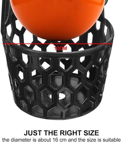 BESTonZON Billiard Basket Drop Ball Net for Pool Table 6.29 Inch Plastic Storage Holder Catching Billiard Balls Game Room Accessory in Saudi Arabia