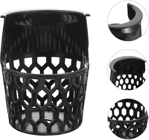 BESTonZON Billiard Basket Drop Ball Net for Pool Table 6.29 Inch Plastic Storage Holder Catching Billiard Balls Game Room Accessory in Saudi Arabia