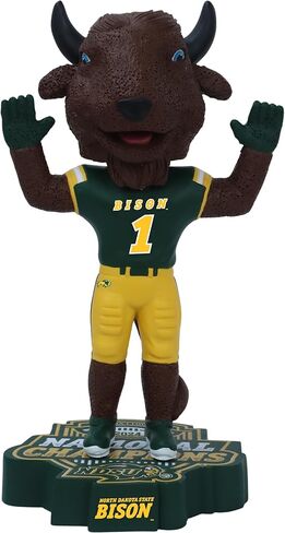 ولاية داكوتا الشمالية بيسون NDSU 2024 FCS كرة القدم الوطنية الأبطال Green Bobblehead in Saudi Arabia