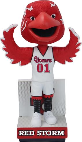 Johnny Thunderbird St. John's Red Storm Current Mascot Bobblehead College in Saudi Arabia