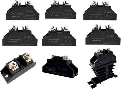 1PCS ZP150A 1000V Rectifier diode ZP5A 10A 15A 20A 25A 30A 40A 50A 55A 90A 100A 110A 150A 1000V Anti-backcharge diode Module M220.58(ZP 50A) in Kuwait